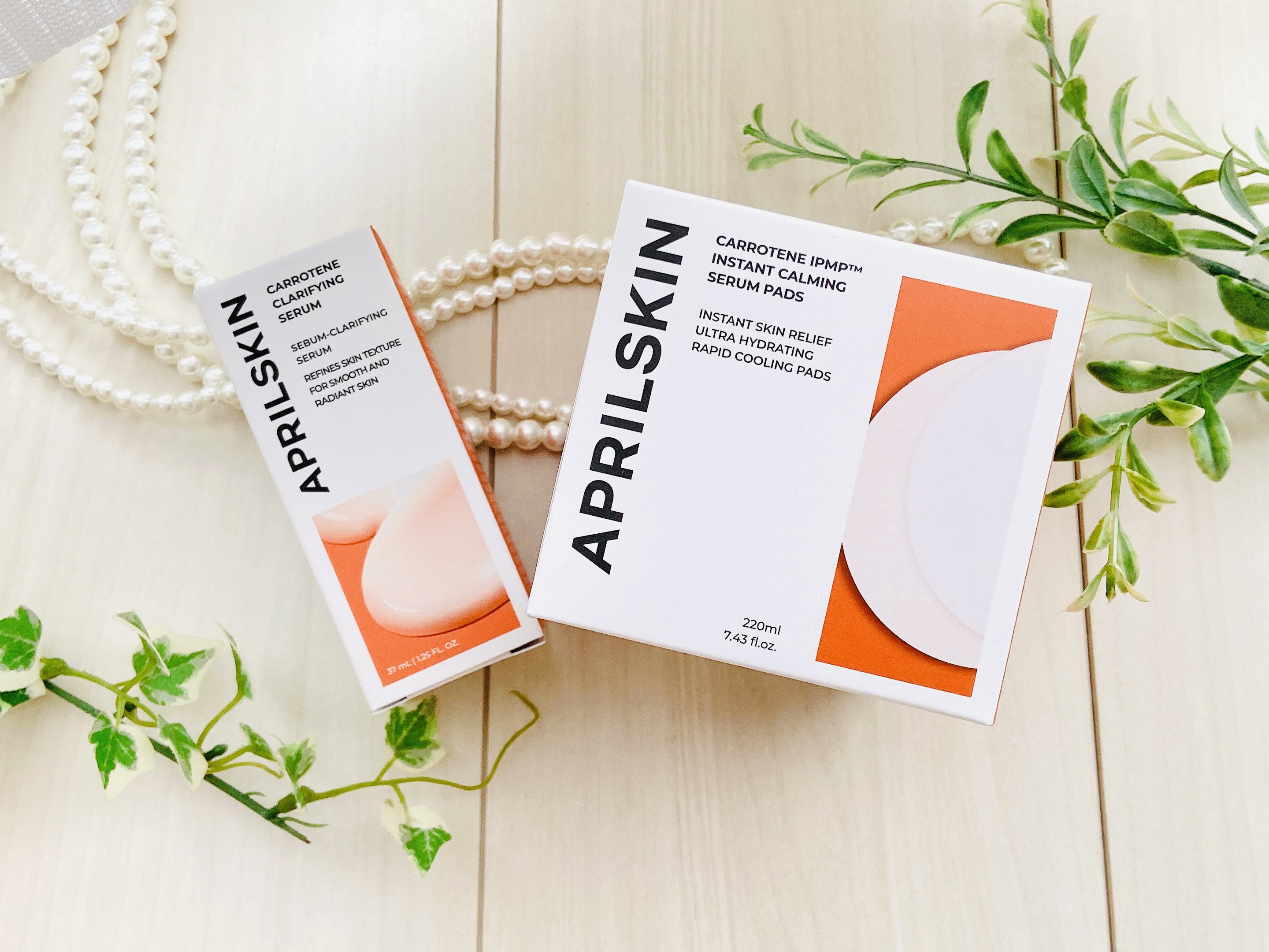 リアルカロテンブレミッシュクリアセラム/APRILSKIN/美容液を使ったクチコミ（3枚目）