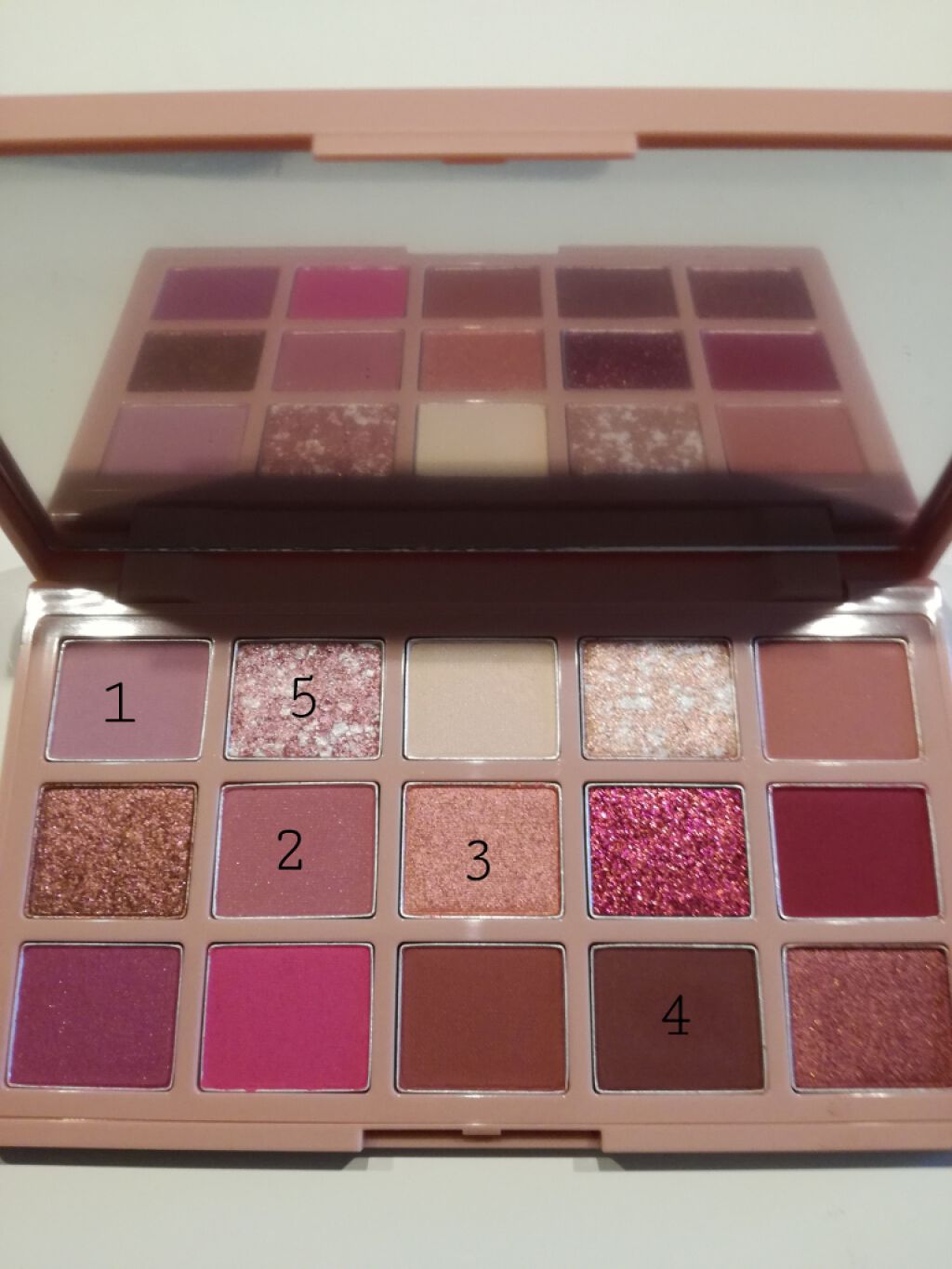 プレイカラーアイパレット ローズボム/ETUDE/アイシャドウパレットを使ったクチコミ（2枚目）