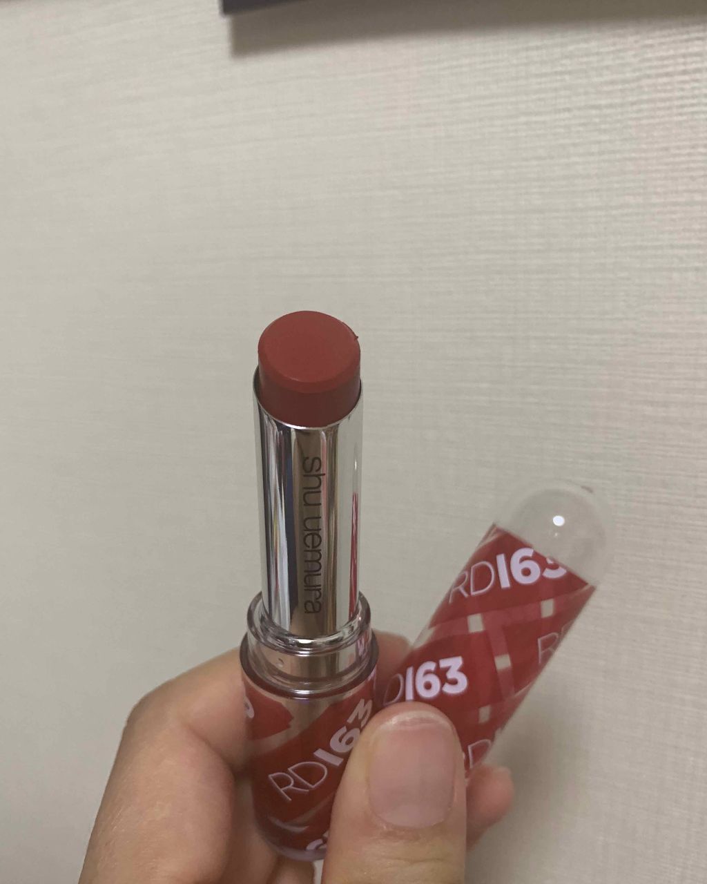 ルージュ アンリミテッド/shu uemura/口紅を使ったクチコミ(2枚目)