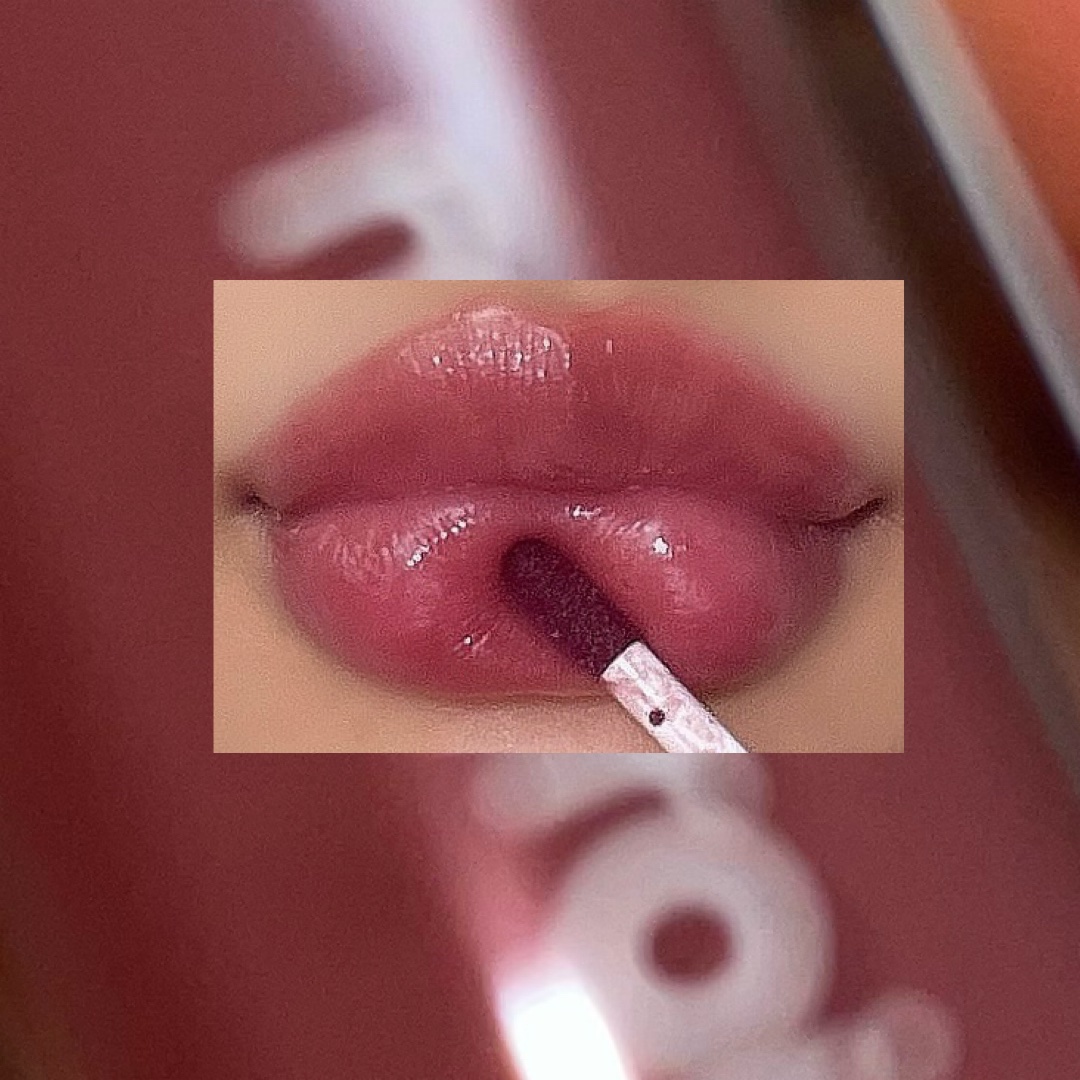 カラーフォーミーリップティント 05 アンティークローズ/myroink/リップティントを使ったクチコミ（3枚目）