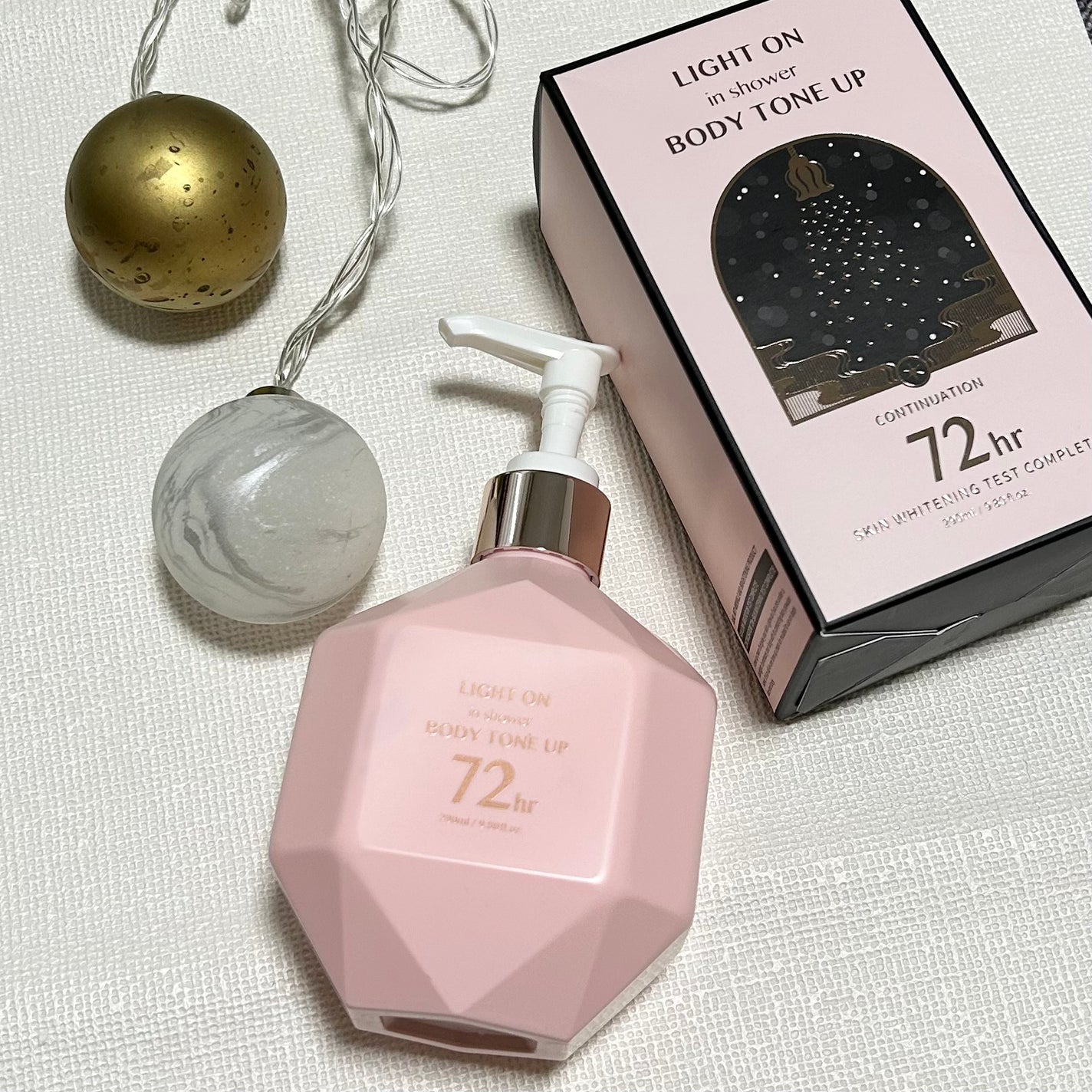 ライトオンインシャワー ボディトーンアップ/BOM/ボディソープを使ったクチコミ(1枚目)