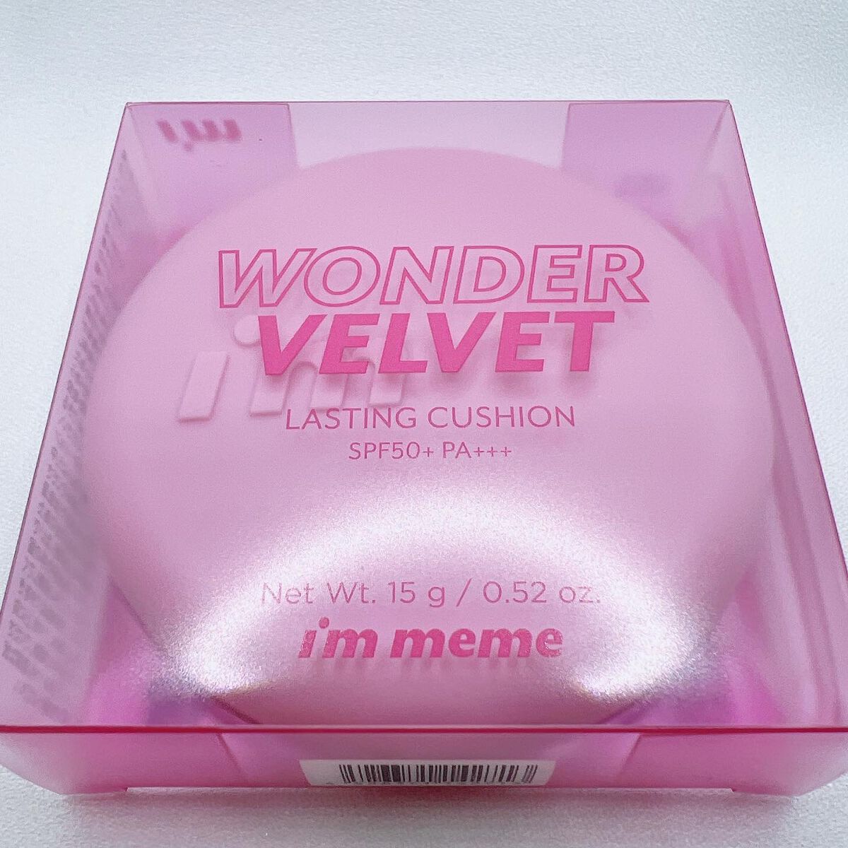 ワンダーベルベットラスティングクッション/i’m meme/クッションファンデーションを使ったクチコミ(9枚目)