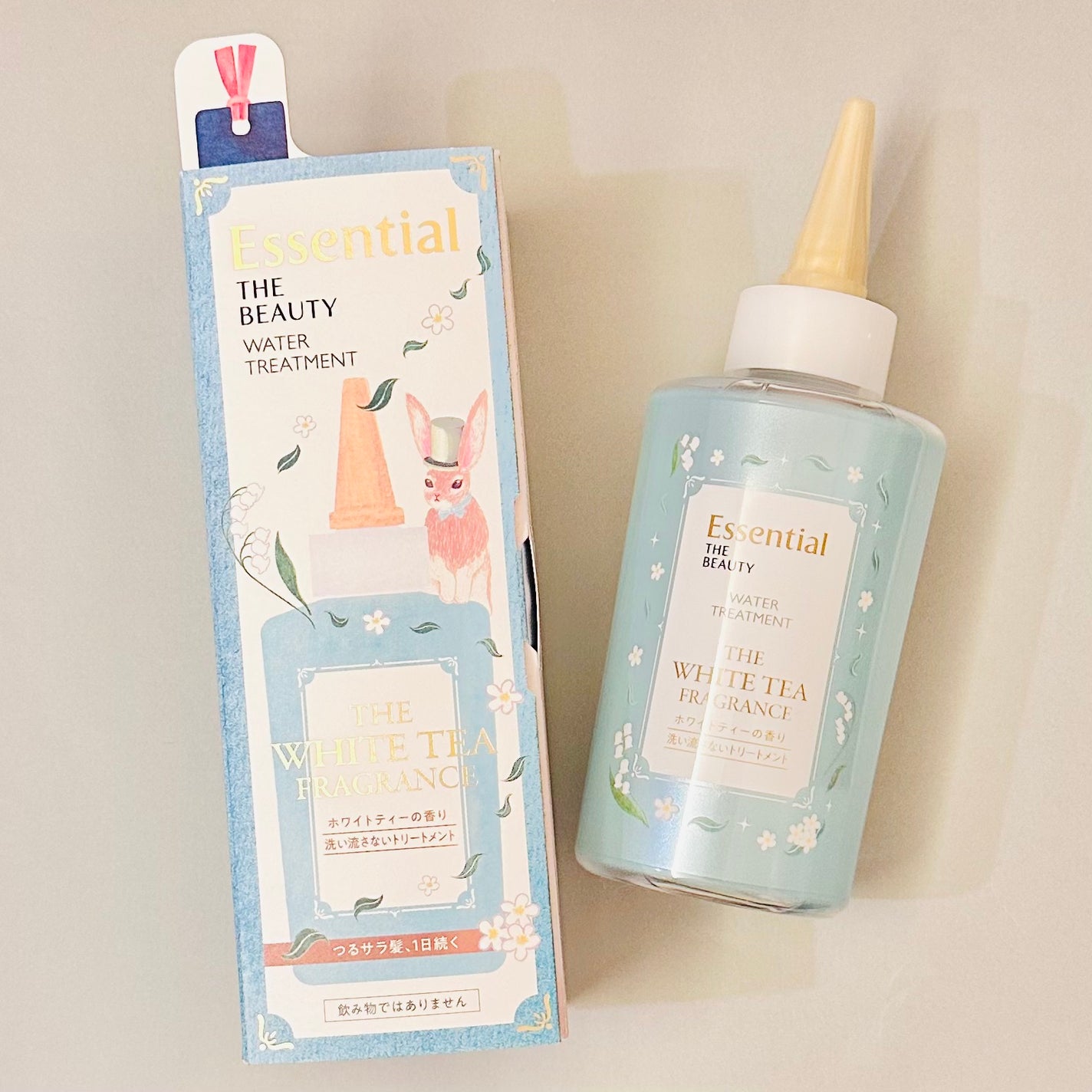 エッセンシャル ザビューティ 髪のキメ美容ウォータートリートメント ホワイトティーの香り/エッセンシャル/アウトバストリートメントを使ったクチコミ(3枚目)