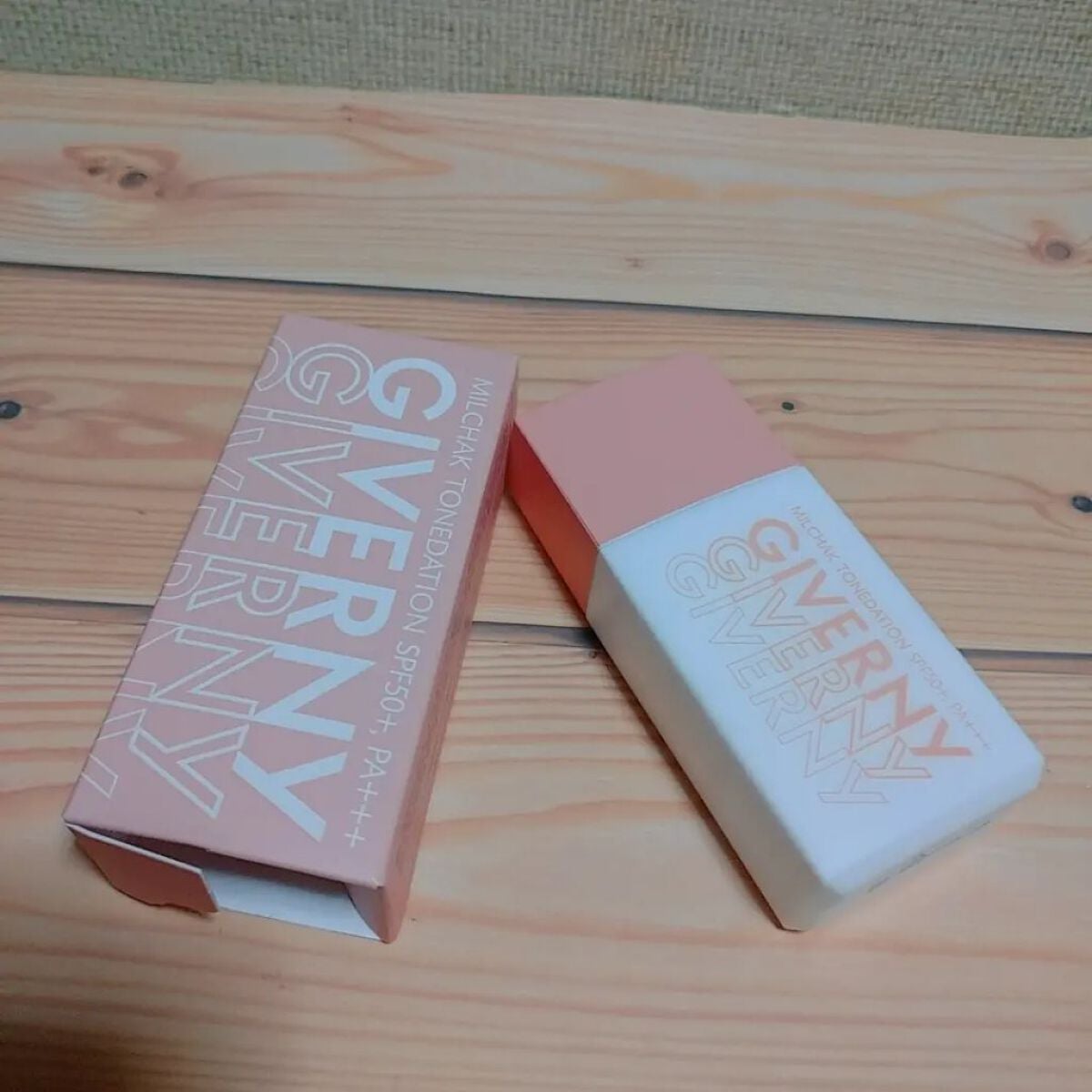 密着トーンデーション/GIVERNY/化粧下地を使ったクチコミ(1枚目)