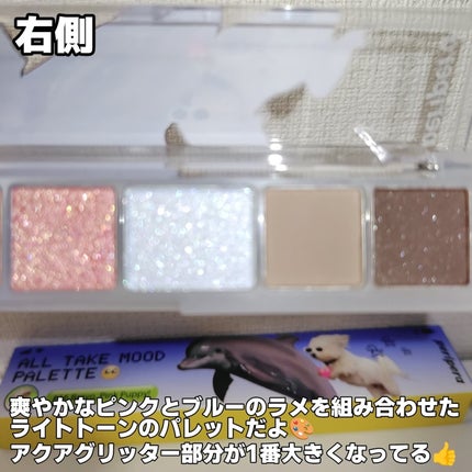 オール テイク ムード パレット(24AD)/PERIPERA/アイシャドウパレットを使ったクチコミ(4枚目)