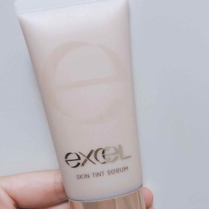 スキンティントセラム/excel/リキッドファンデーションを使ったクチコミ(1枚目)
