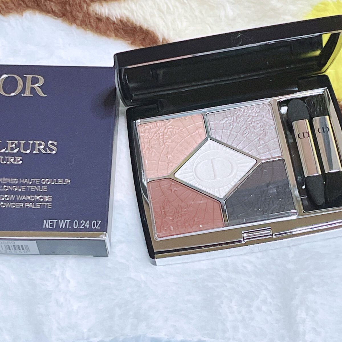 【旧】サンク クルール クチュール 589 ギャラクティック/Dior/アイシャドウパレットを使ったクチコミ（1枚目）