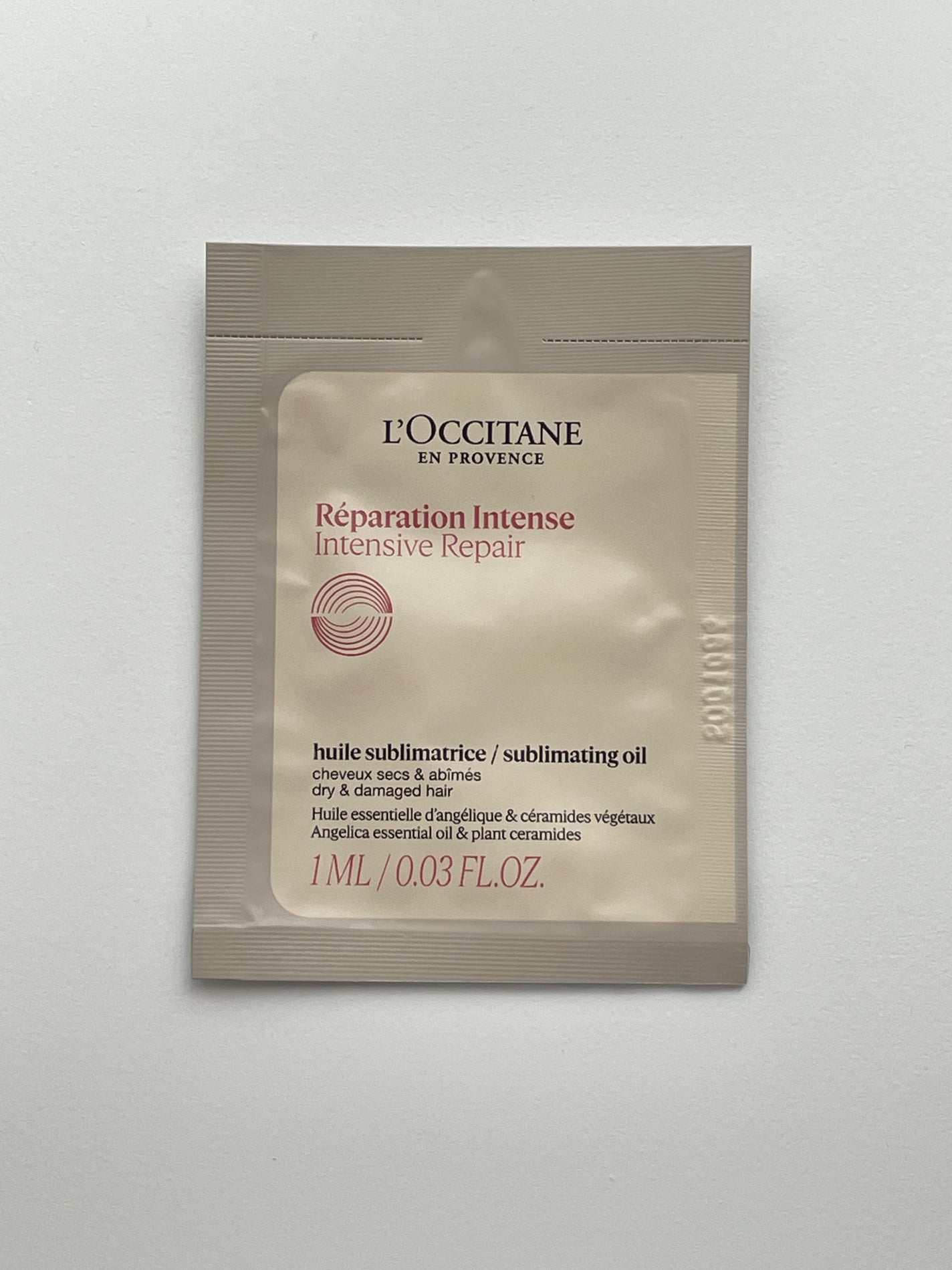 インテンシヴリペア ヘアオイル/L'OCCITANE/ヘアオイルを使ったクチコミ(1枚目)