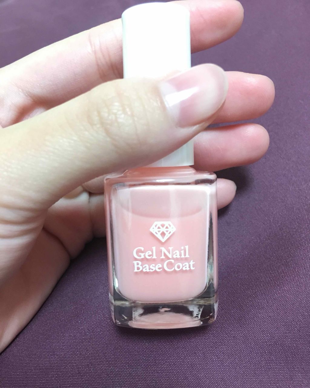 LJ ジェルネイルベースコート/セリア/ジェルネイルを使ったクチコミ（1枚目）