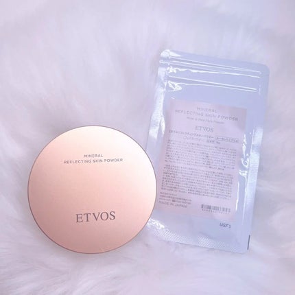 ミネラルリフレクティングスキンパウダー/エトヴォス/ルースパウダーを使ったクチコミ(1枚目)