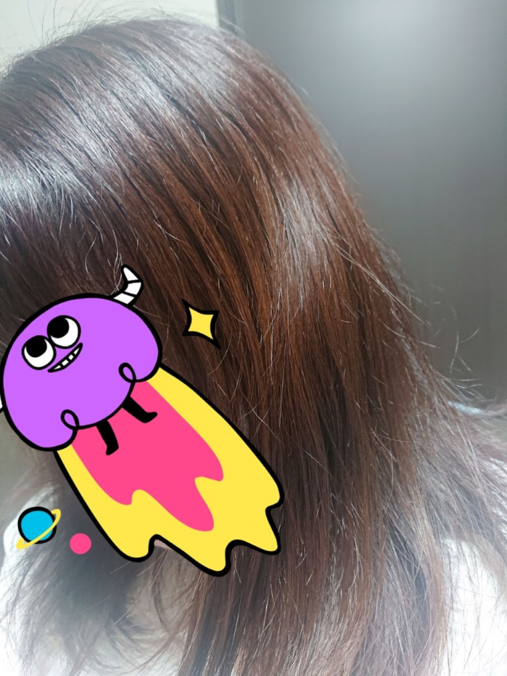 デビルズトリック/クイスクイス/ヘアカラーを使ったクチコミ(1枚目)