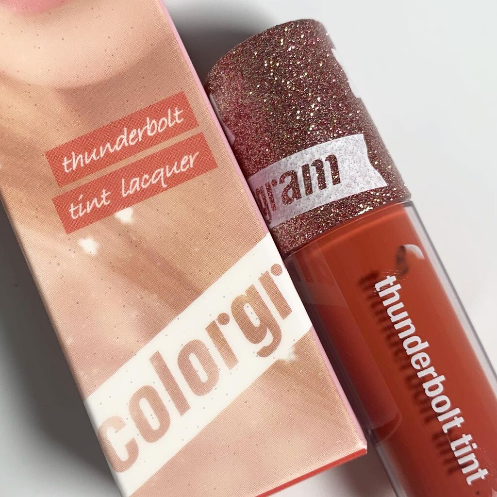 サンダーボルト ティントラッカー/Colorgram/リップティントを使ったクチコミ（1枚目）
