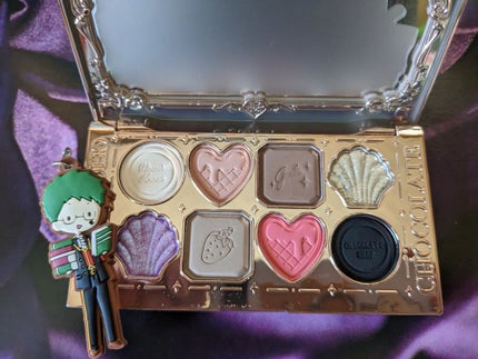 チョコレートシリーズアイシャドウパレット/FlowerKnows/アイシャドウパレットを使ったクチコミ(2枚目)