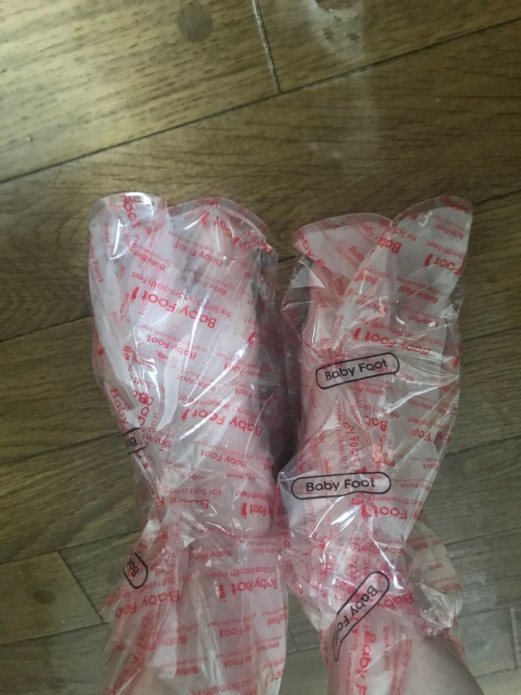 イージーパックDP60分タイプ/ベビーフット/レッグ・フットケアを使ったクチコミ(2枚目)