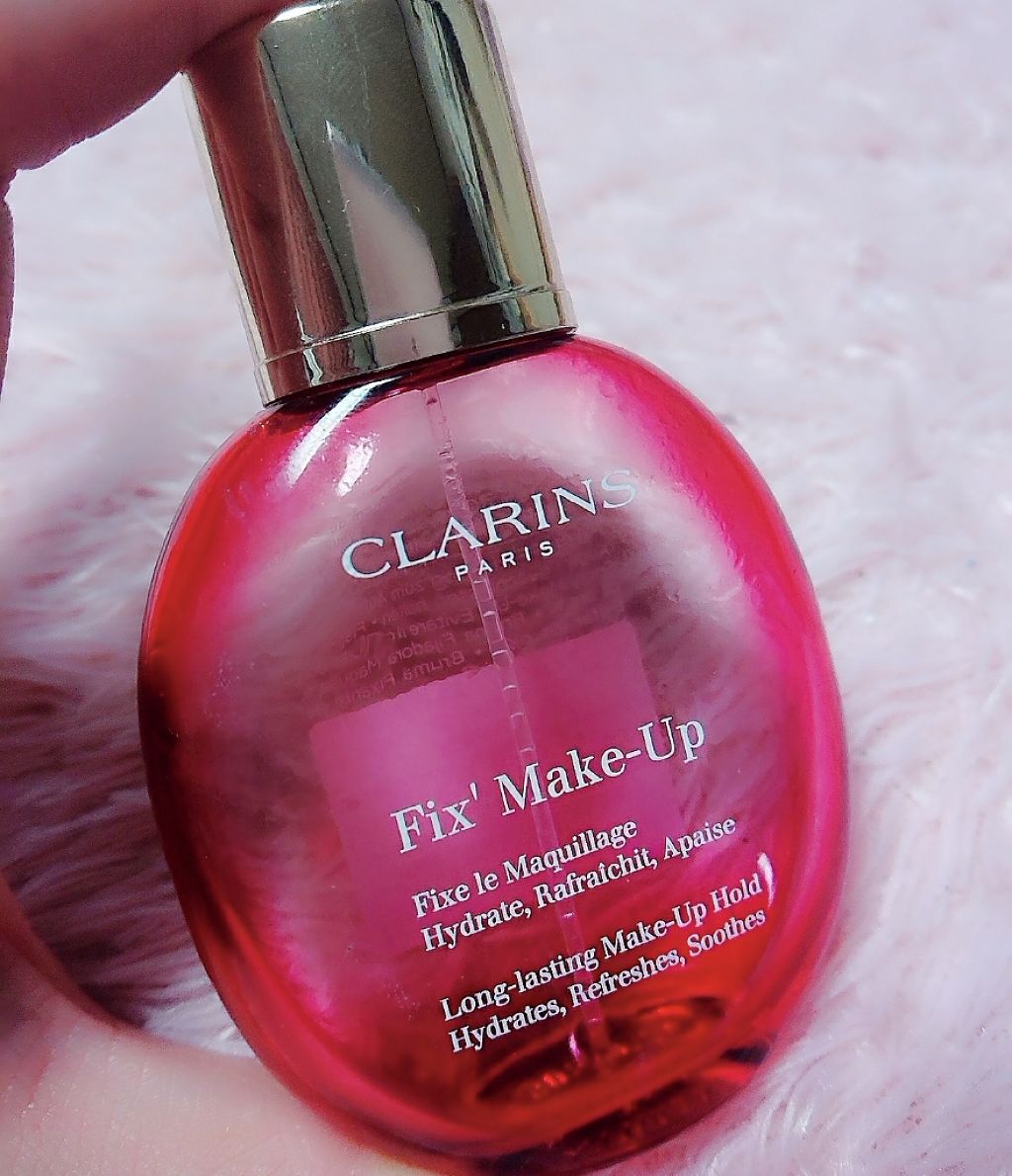 フィックス メイクアップ/CLARINS/ミスト状化粧水を使ったクチコミ（1枚目）