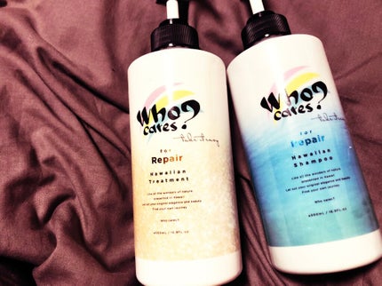 ハワイアンシャンプー&トリートメント <リペア>/who cares?/市販シャンプーを使ったクチコミ(1枚目)