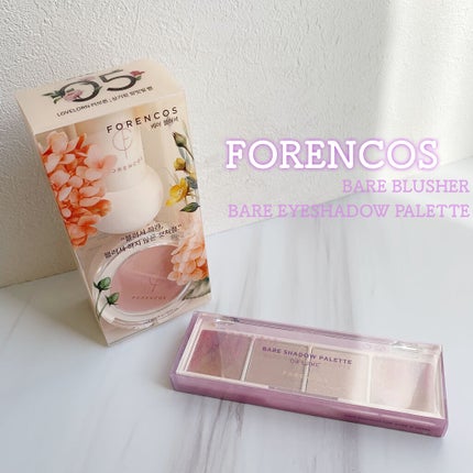 ベアブラッシャー パフ付き/フォレンコス/パウダーチークを使ったクチコミ(1枚目)