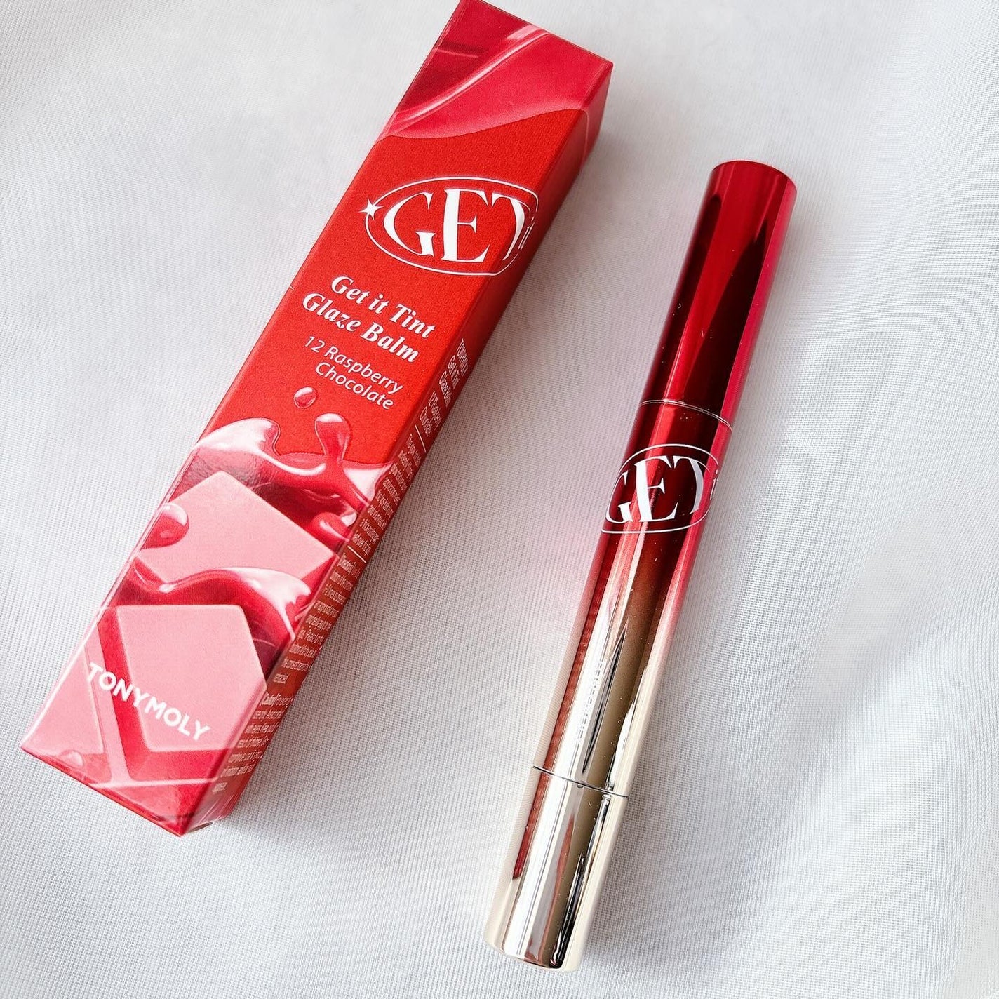 ゲットイットティントグレーズバーム/TONYMOLY/リップティントを使ったクチコミ(2枚目)