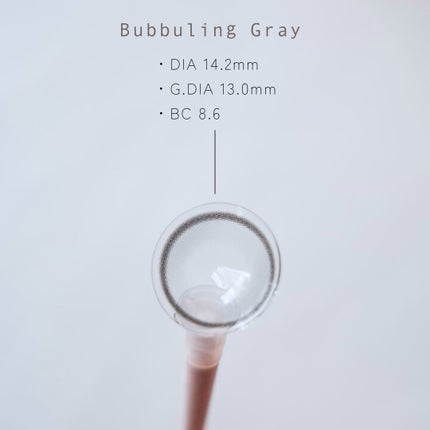 BUBBLING/otr/カラーコンタクトレンズを使ったクチコミ(4枚目)