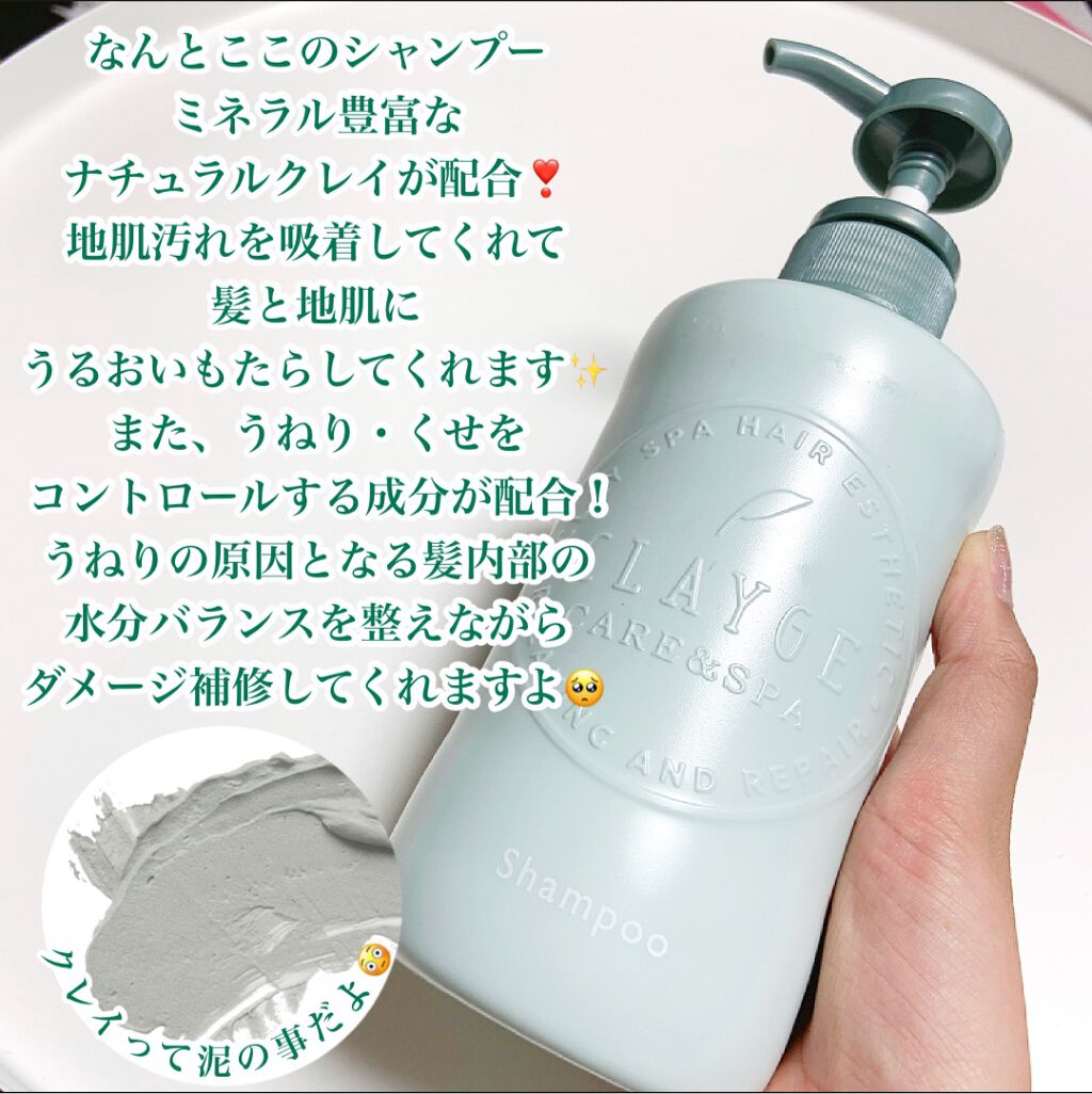 シャンプー／トリートメントR /CLAYGE/シャンプー・コンディショナーを使ったクチコミ（2枚目）