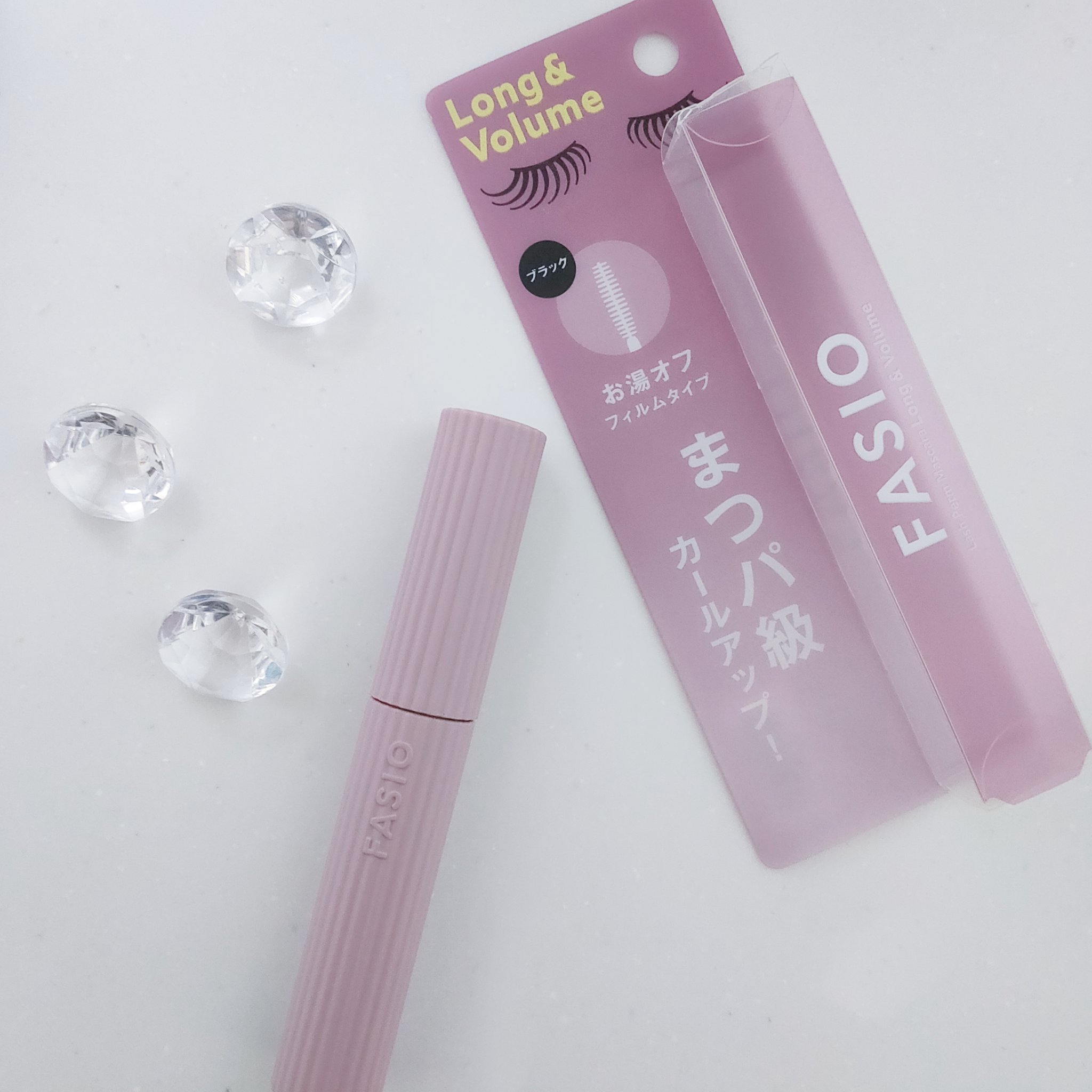 まつパ級 フィルム マスカラ (ロング&ボリューム)/FASIO/マスカラを使ったクチコミ（1枚目）