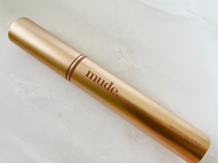 トゥルーアイラッシュセラム/mude/まつげ美容液を使ったクチコミ(1枚目)