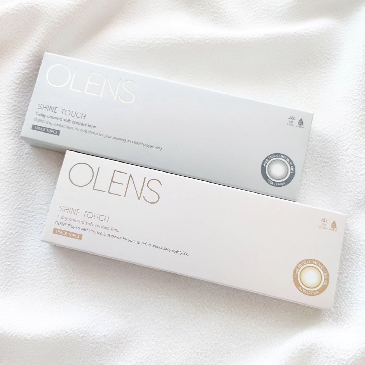 ShineTouch 1day/OLENS/ワンデー(1DAY)カラコンを使ったクチコミ(9枚目)