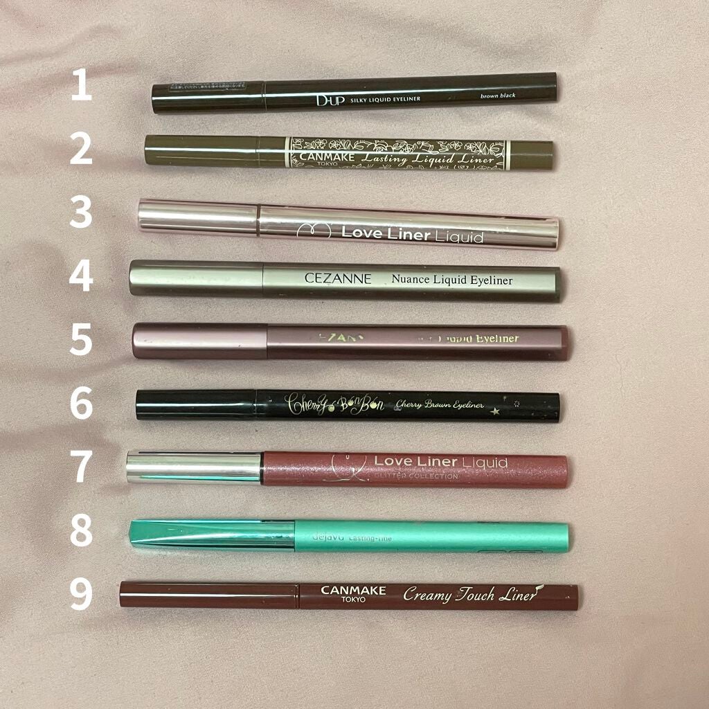 ラスティングリキッドライナー/キャンメイク/リキッドアイライナーを使ったクチコミ(2枚目)