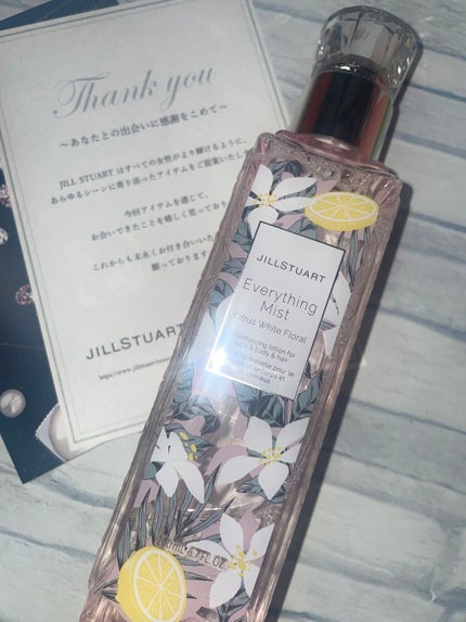 エブリシングミスト シトラス ホワイトフローラル/JILL STUART/ミスト状化粧水を使ったクチコミ(1枚目)