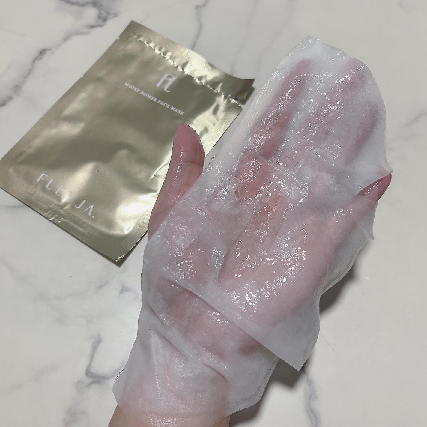 モイストパワーフェイスマスク/FLEYJA/シートマスク・パックを使ったクチコミ(4枚目)