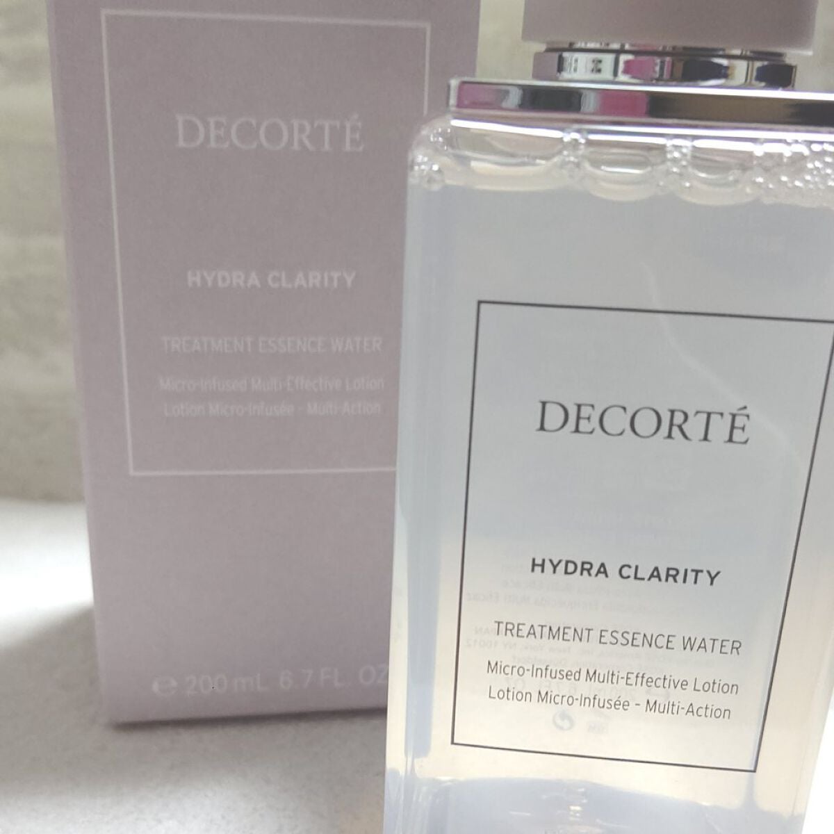 イドラクラリティ 薬用 トリートメント エッセンス ウォーター/DECORTÉ/化粧水を使ったクチコミ(1枚目)