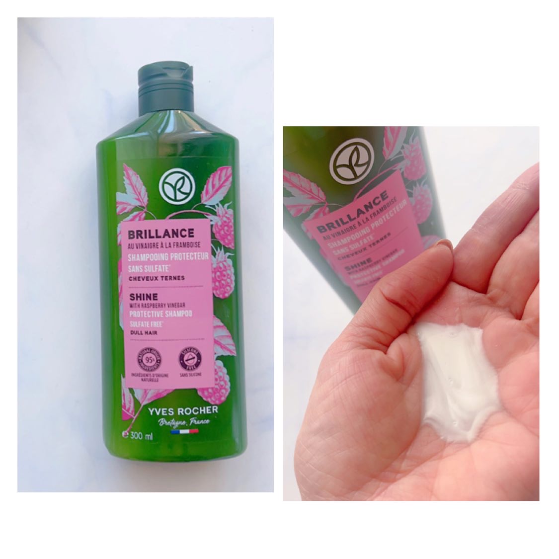 ヘルシースカルプ シャンプー/コンディショナー 〈シルキーシャイン〉 シャンプー（300ｍL）/イヴ・ロシェ/市販シャンプーを使ったクチコミ（1枚目）