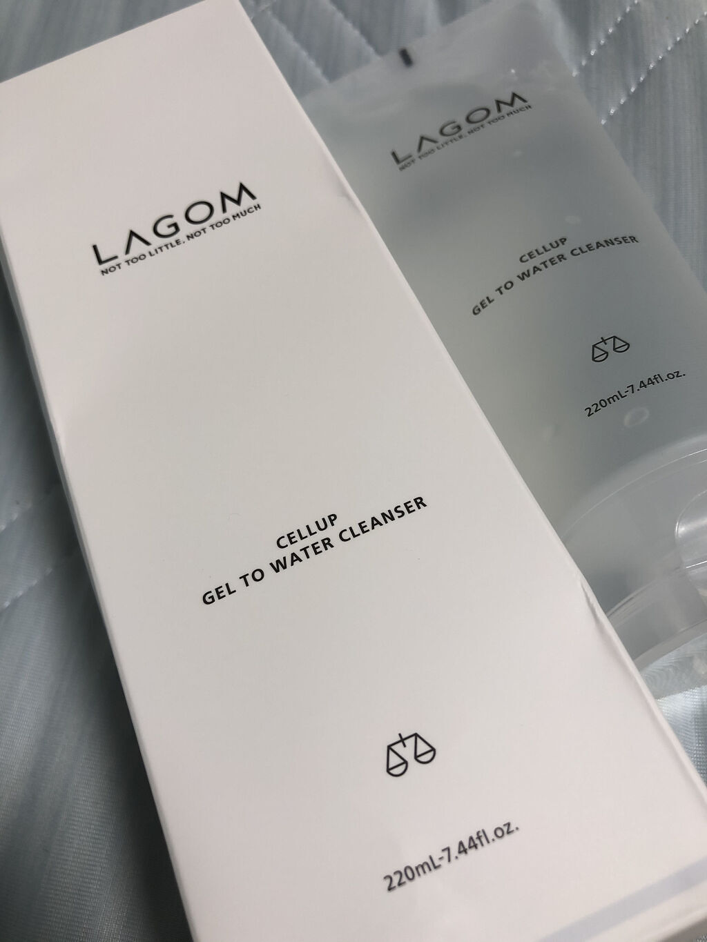ラゴム ジェルトゥウォーター クレンザー(朝用洗顔)/LAGOM /その他洗顔料を使ったクチコミ（1枚目）