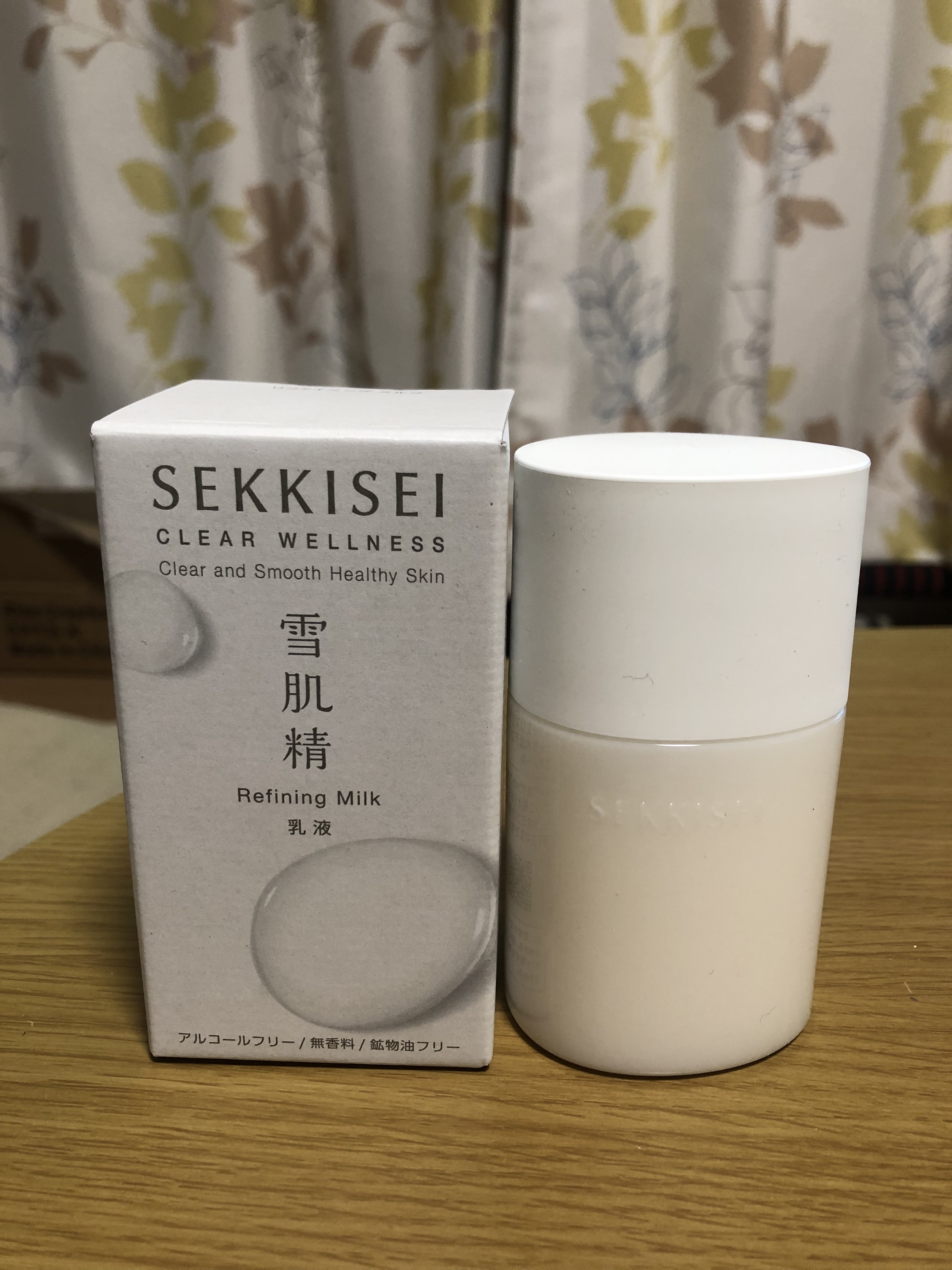 クリアウェルネス リファイニング ミルク 90ml/雪肌精/乳液を使ったクチコミ（1枚目）