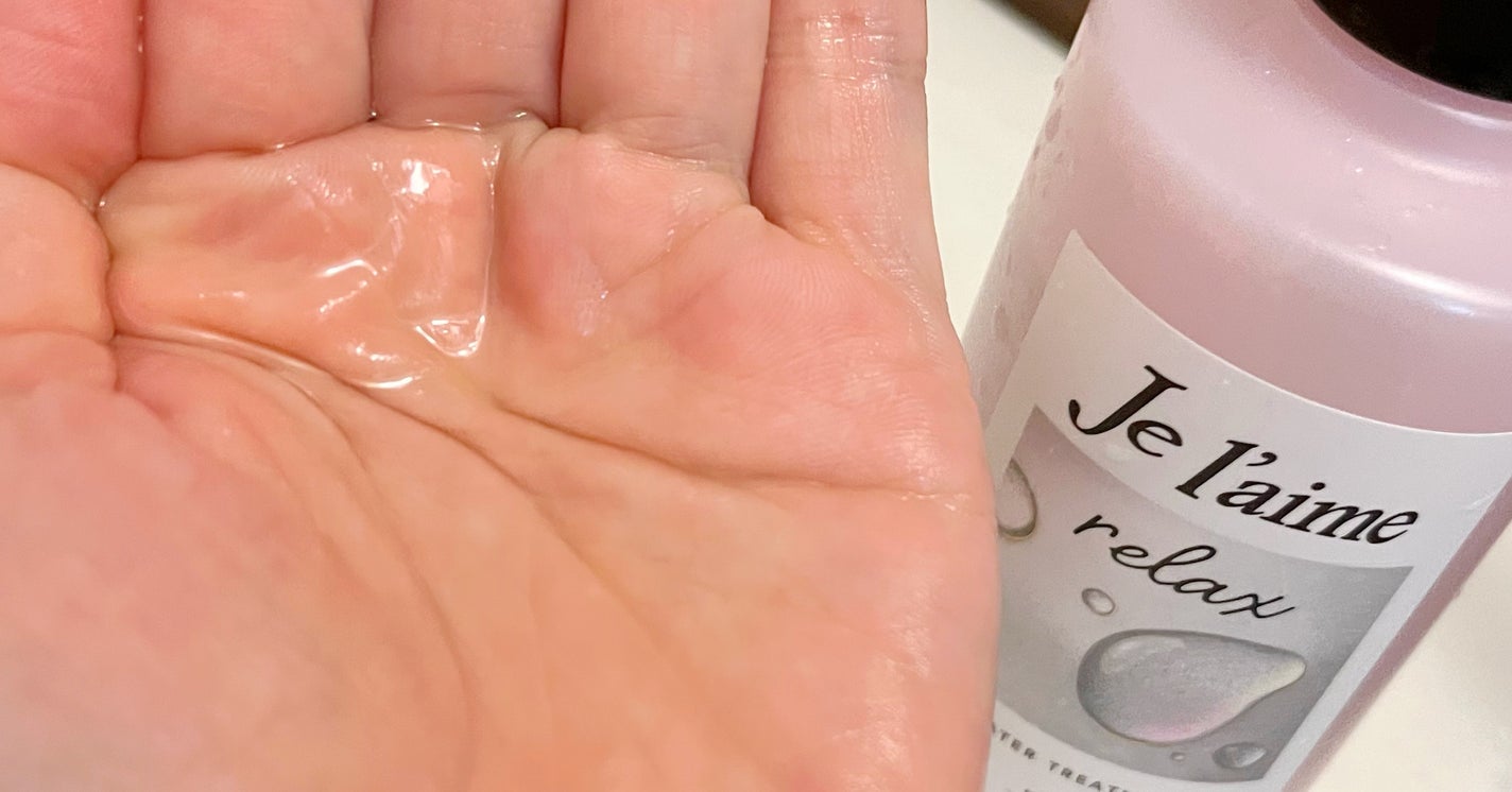 ジュレーム リラックス ミッドナイトリペア ウォータートリートメント<洗い流すヘアトリートメント>/Je l'aime/洗い流すヘアトリートメントを使ったクチコミ(3枚目)