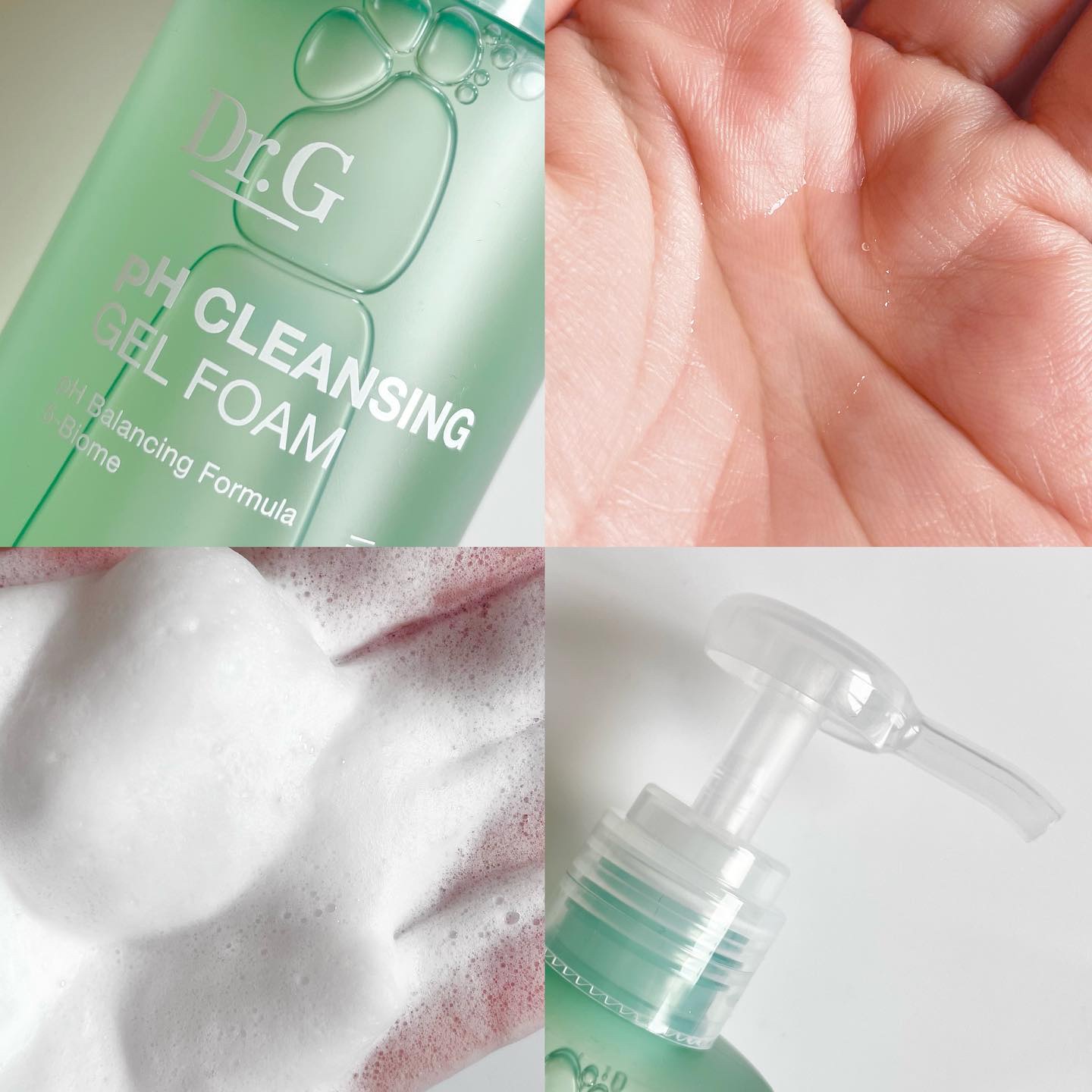 弱酸性クレンジングジェルフォーム/Dr.G/その他洗顔料を使ったクチコミ（3枚目）