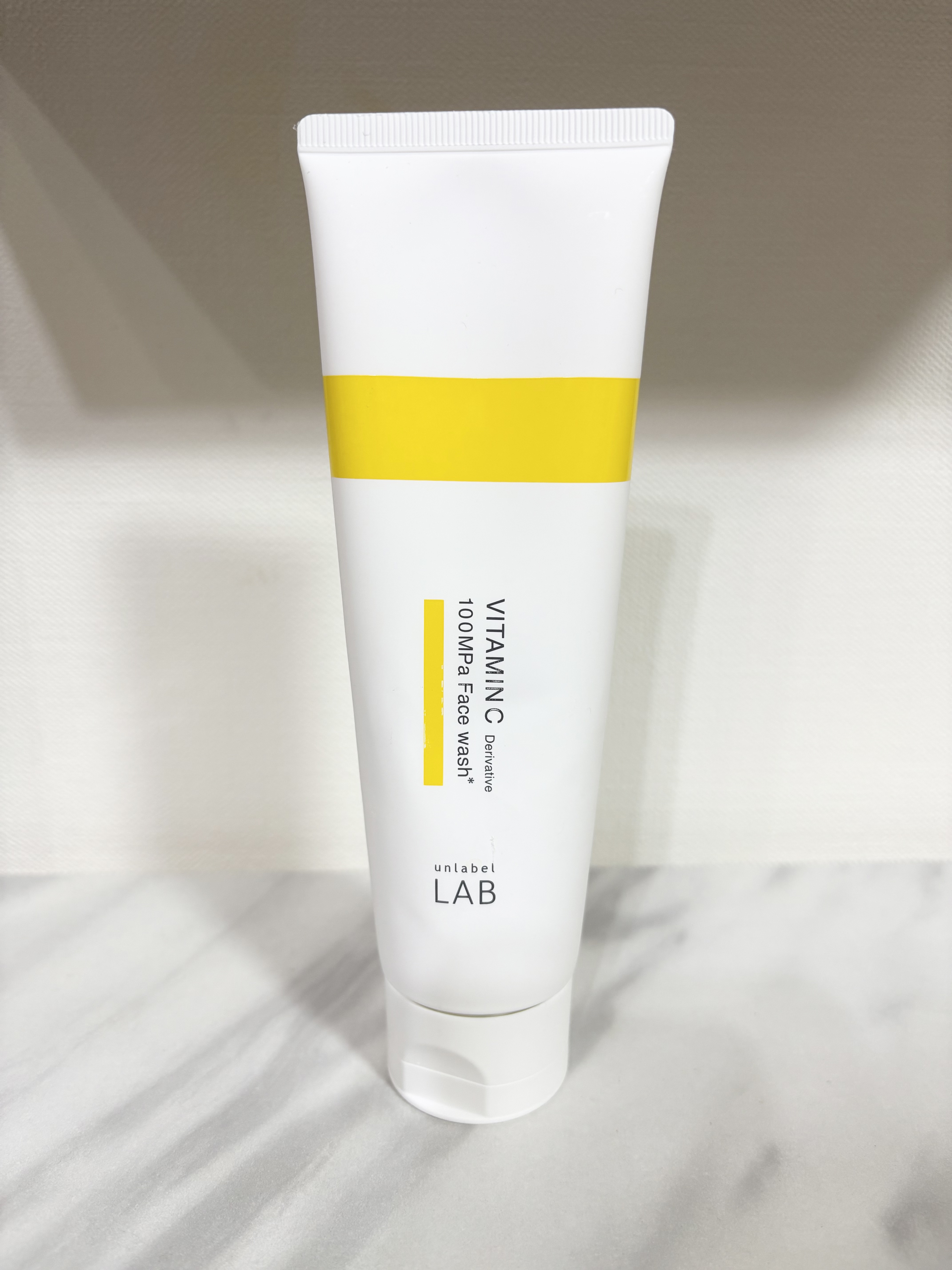 ラボ V フェイスウォッシュ/unlabel/洗顔フォームを使ったクチコミ（1枚目）