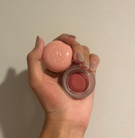 リップアンドチーク ブラーリープリンポット/fwee/口紅を使ったクチコミ(2枚目)