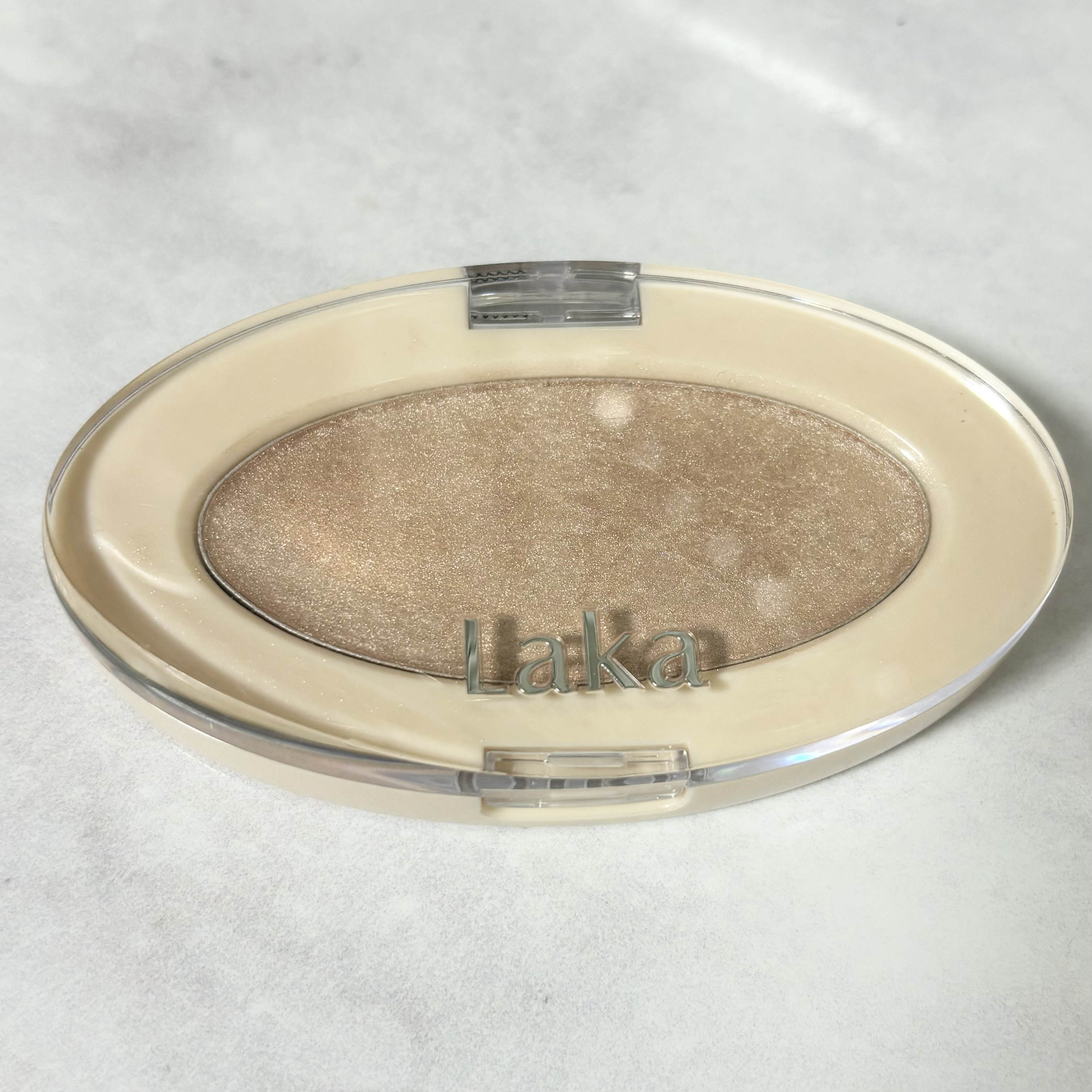ドリームビームハイライター/Laka/パウダーハイライトを使ったクチコミ（2枚目）