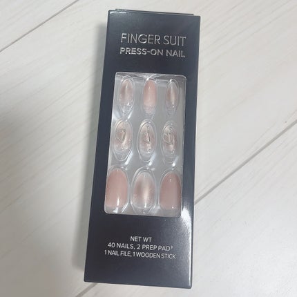 ネイルチップ(シールタイプ)/FINGER SUIT/ネイルチップ・パーツを使ったクチコミ(3枚目)