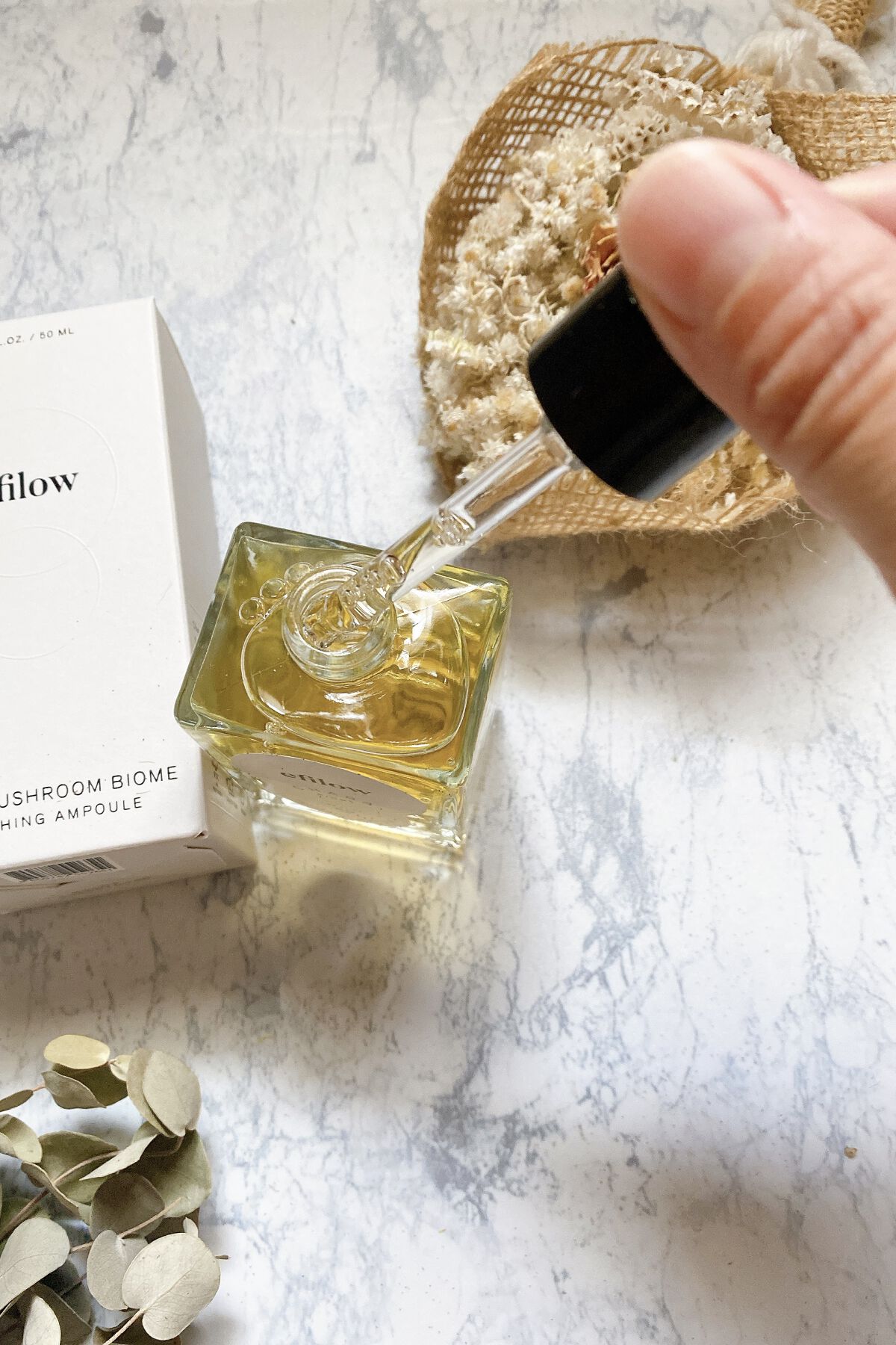 キメケア カバノアナタケバイオームアンプル/efilow/美容液を使ったクチコミ（2枚目）