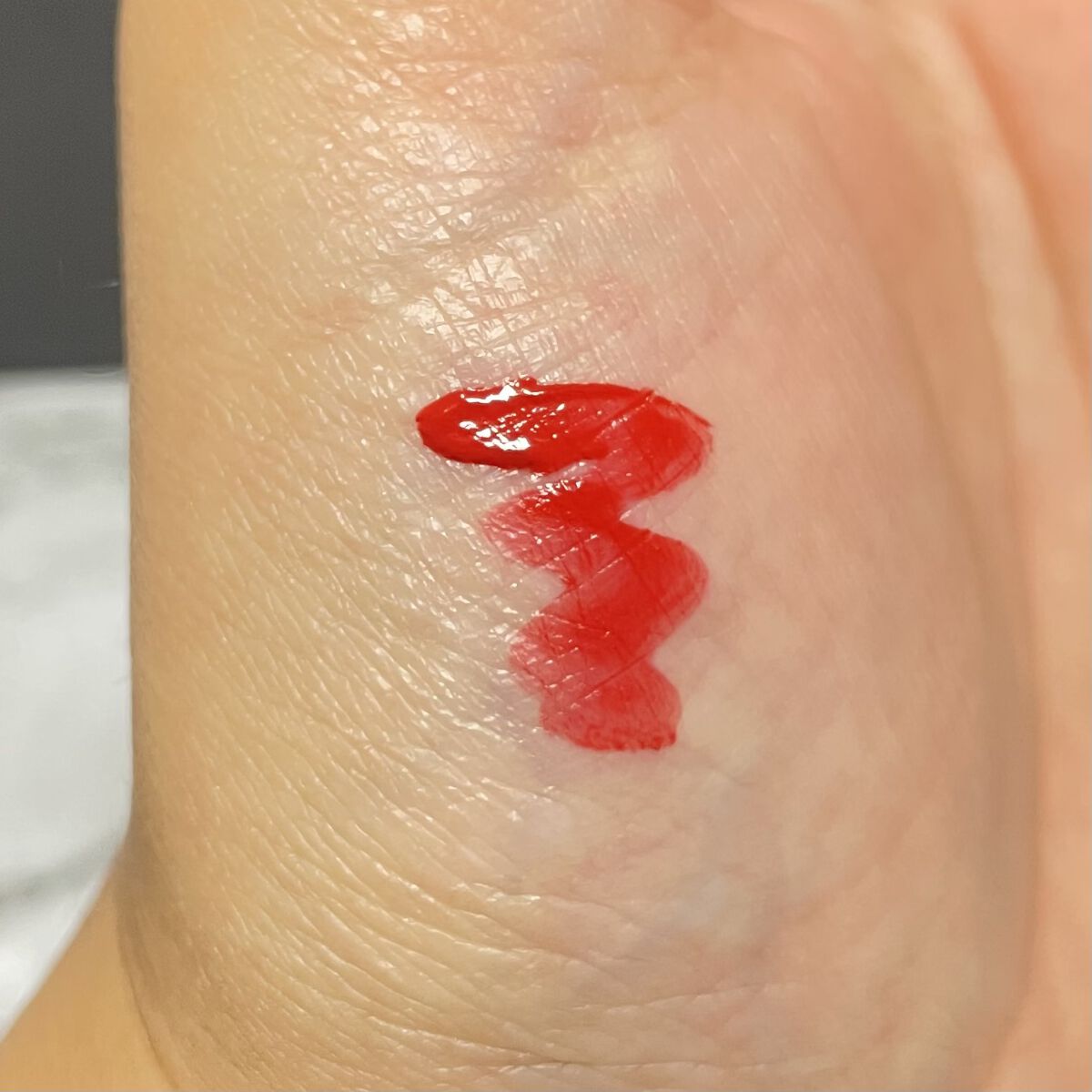タトワージュ クチュール No.35 ルージュ ディバージェント/YVES SAINT LAURENT BEAUTE/口紅を使ったクチコミ（3枚目）