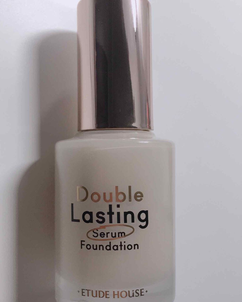ダブルラスティング セラムファンデーション/ETUDE/リキッドファンデーションを使ったクチコミ(1枚目)