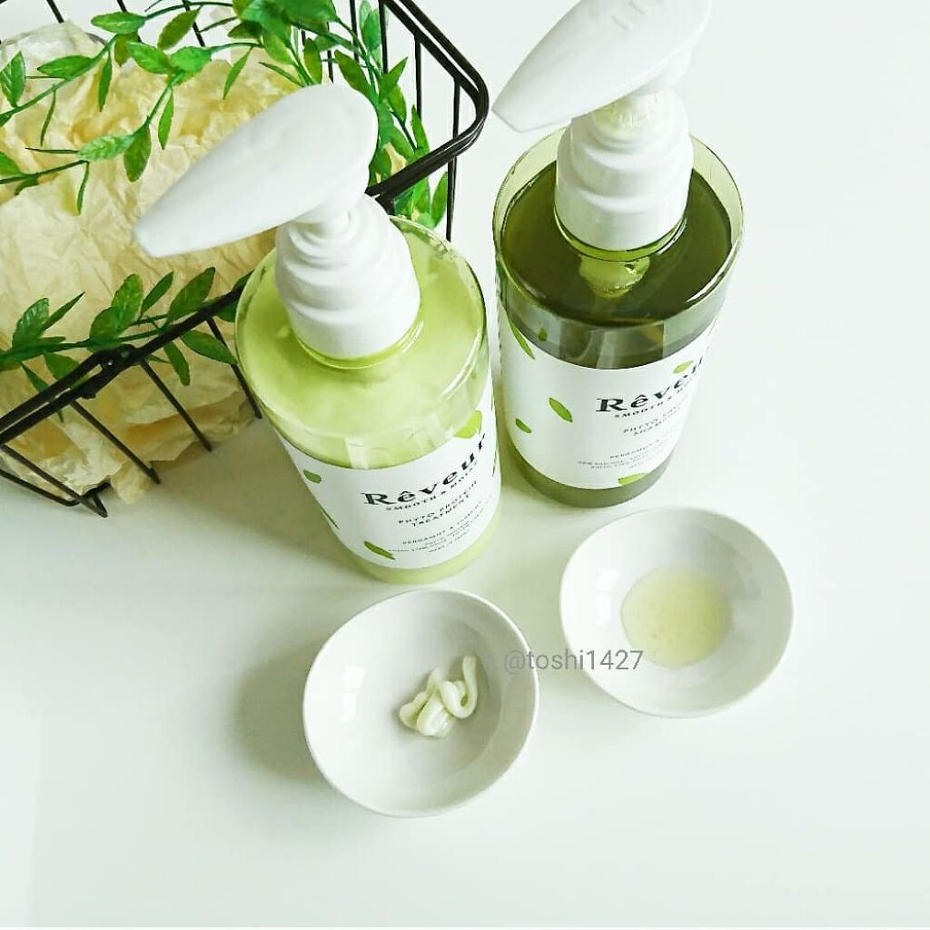 レヴール スムース＆モイスト シャンプー／トリートメント/Reveur(レヴール)/市販シャンプーを使ったクチコミ（2枚目）