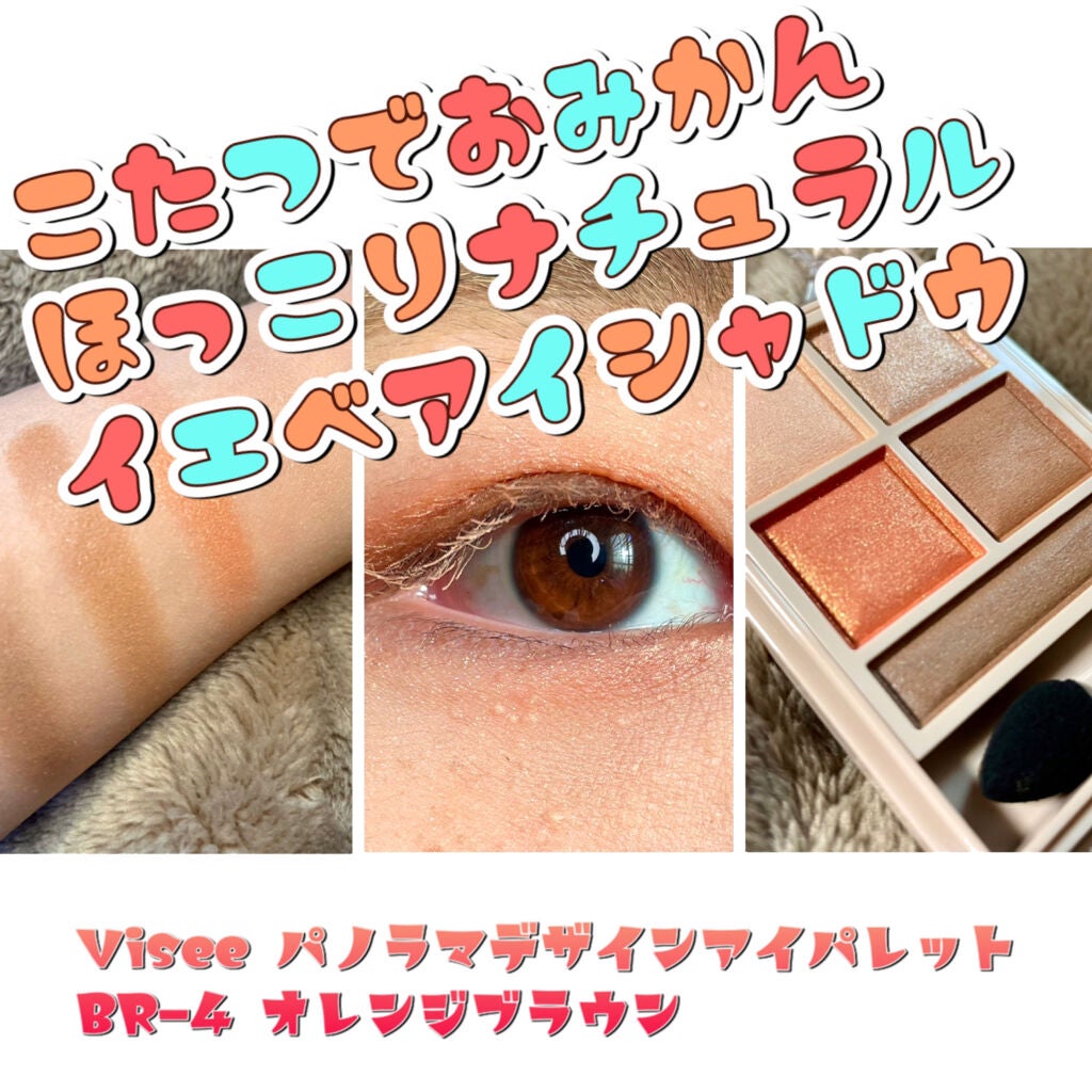 パノラマデザイン アイパレット/Visée/アイシャドウパレットを使ったクチコミ(1枚目)