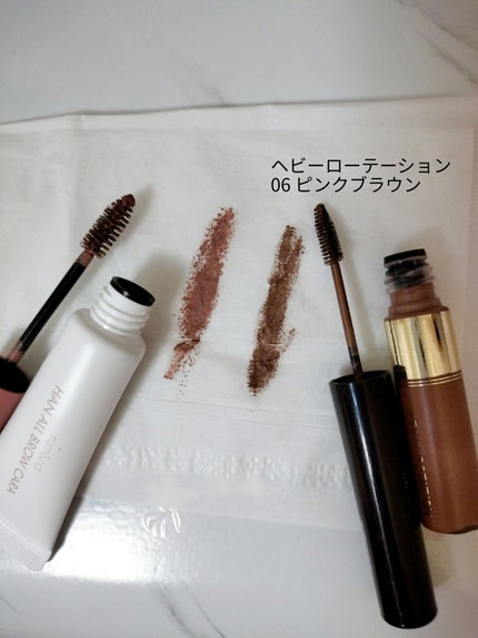 カラーリングアイブロウ マイクロ/ヘビーローテーション/眉マスカラを使ったクチコミ(7枚目)