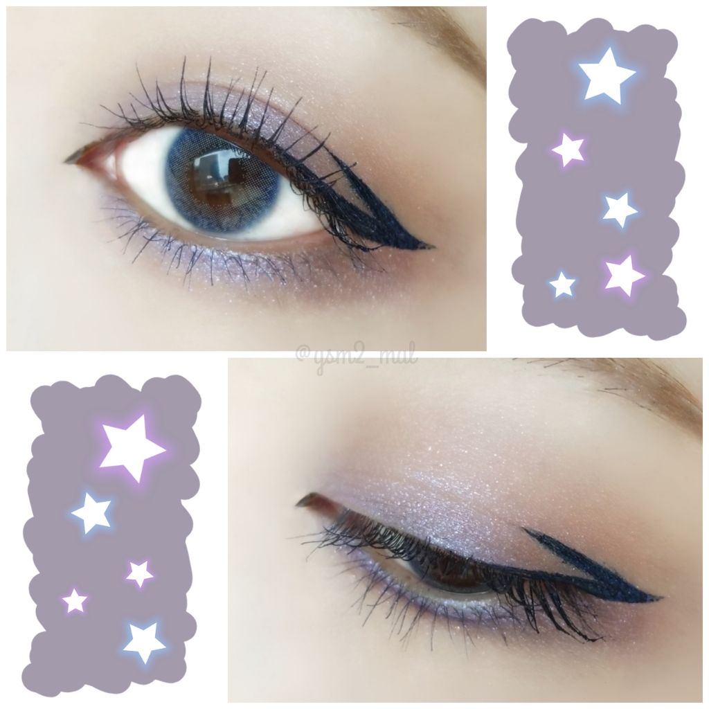 ハイパーグリッツインク/MAYBELLINE NEW YORK/リキッドアイライナーを使ったクチコミ（2枚目）