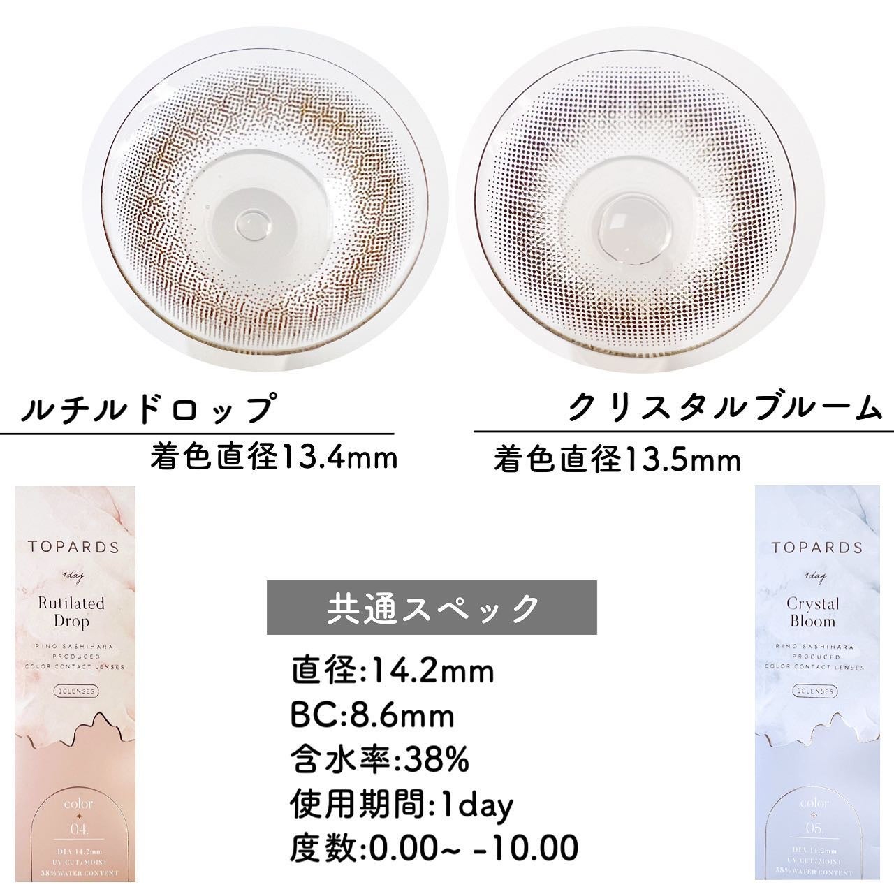 TOPARDS 1day/TOPARDS/ワンデー(1DAY)カラコンを使ったクチコミ(2枚目)