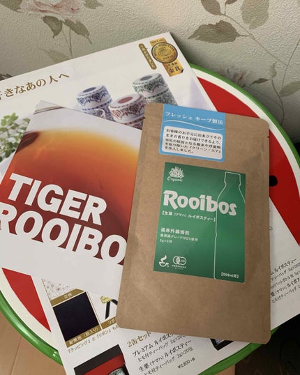 オーガニック 生葉ルイボスティー/タイガー/ドリンクを使ったクチコミ(1枚目)
