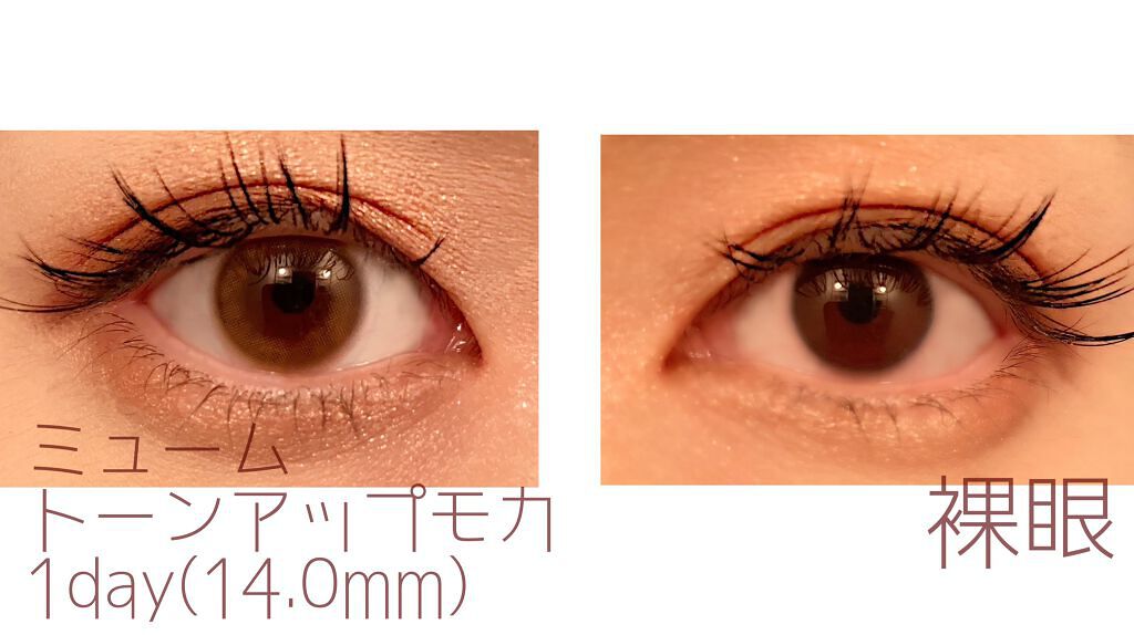 miium 1day/miium/ワンデー（１DAY）カラコンを使ったクチコミ（3枚目）